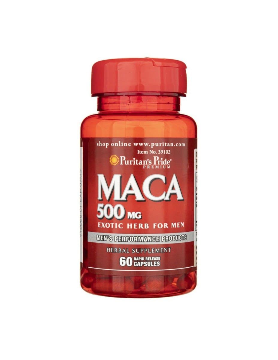 Puritan's Pride - Maca - 500mg - 60 kapslar