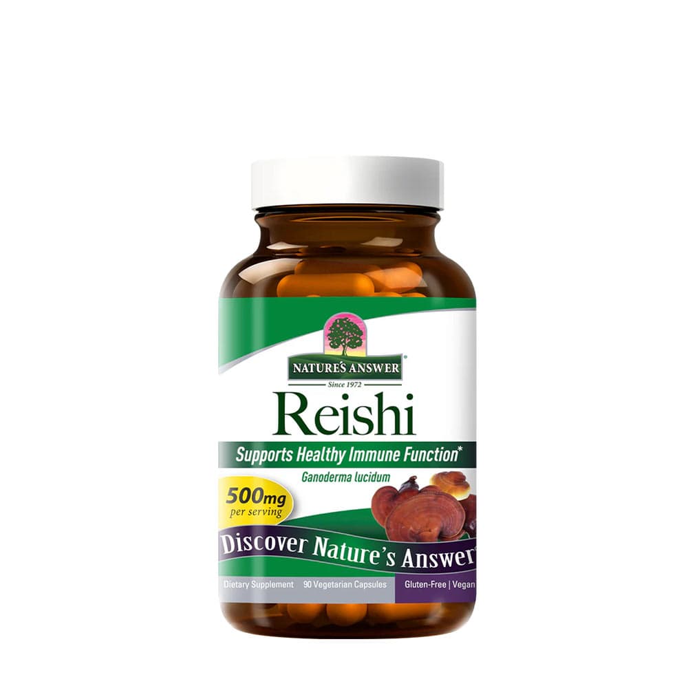Nature's Answer Reishi Mushroom - 90 Veg Capsules