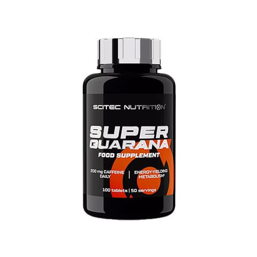 Scitec - Super Guarana - 100 tabletek – Scitec Nutrition opakowanie