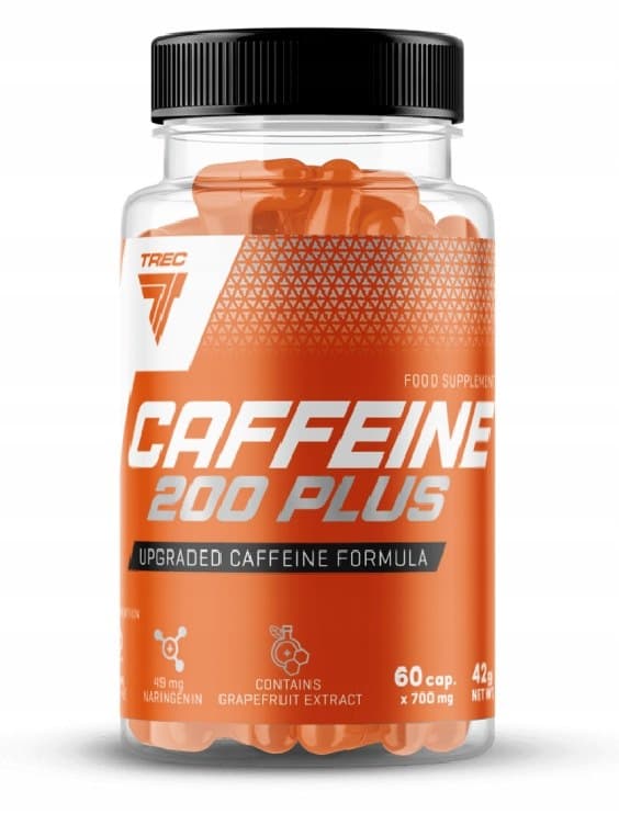 Trec Nutrition Caffeine 200 Plus - 60 capsules – Trec verpakking