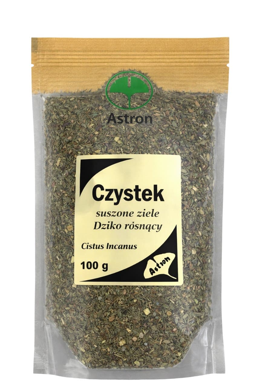 Astron - Czystek (Rock Rose) - Växtbaserat Extrakt – Astron förpackning