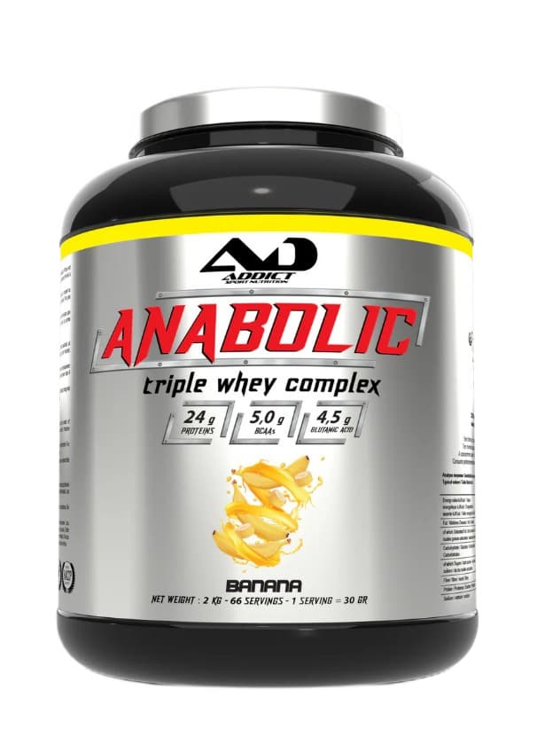 Addict Sport Nutrition (ADD) - Anabolic Triple Whey Complex – Addict Sport Nutrition förpackning