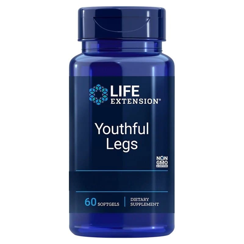 Life Extension Youthful Legs 60 miękkich kapsułek – Life Extension opakowanie