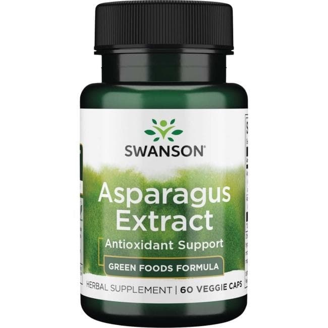 Swanson Spargel-Extrakt 170mg - 60 pflanzliche Kapseln – Swanson packaging