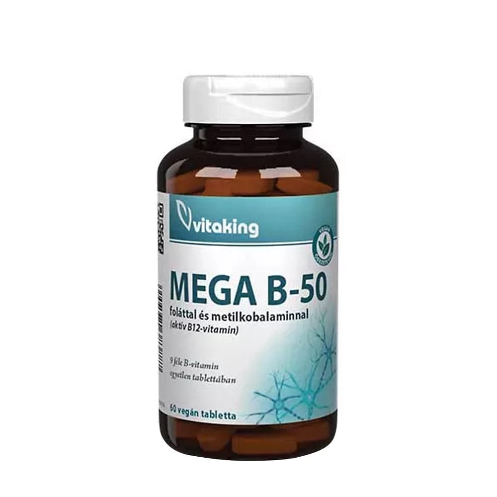 Vitaking Vitamin B-50 Complex – 60 Tabletten