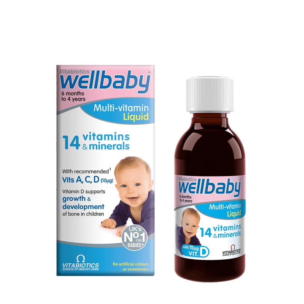 Vitabiotics - Wellbaby Multi-Vitamin – Vitabiotics packaging
