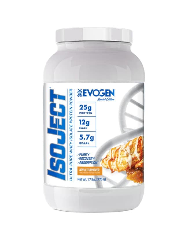 Evogen IsoJect – Valleproteinisolat 775g – Evogen embalagem
