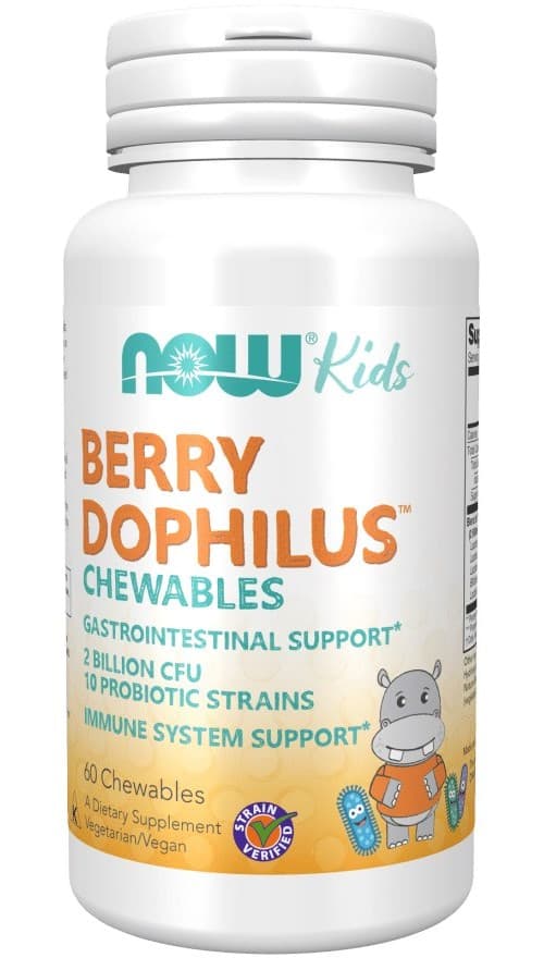 NOW Foods - Berry Dophilus 30 kapsułek – NOW Foods opakowanie