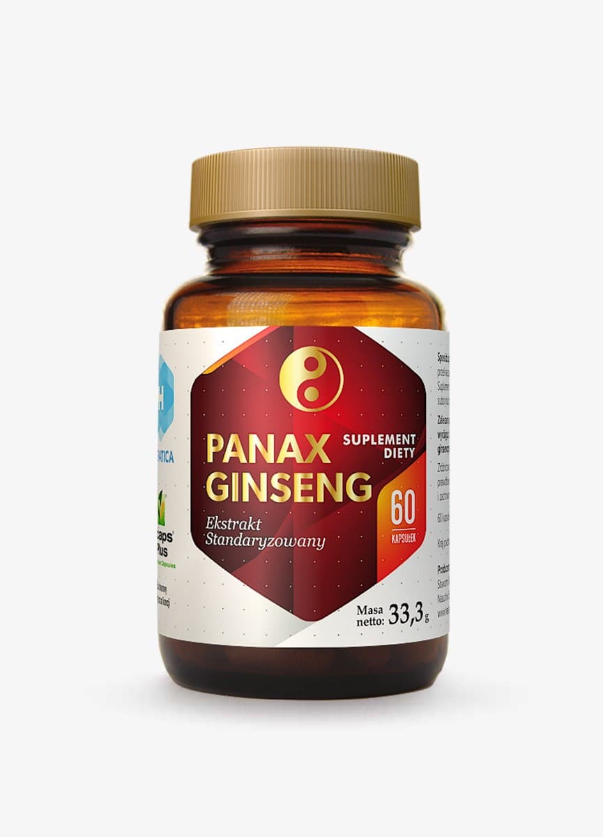 Hepatica Panax Ginseng 60 capsules – Hepatica emballage