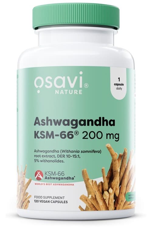 Osavi - Ashwagandha KSM-66 200mg – Osavi empaque
