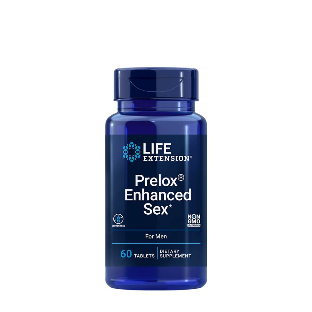 Life Extension - Prelox Enhanced Sex - 60 comprimidos – Life Extension embalagem