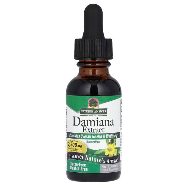 Damiana Extract - 30 ml | Nature's Answer