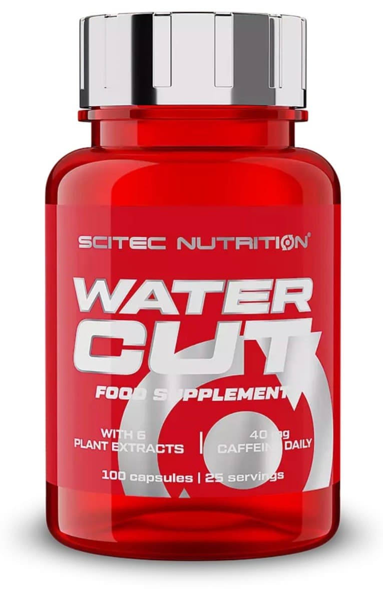 Scitec Nutrition - Water Cut - 100 Caps – Scitec Nutrition förpackning