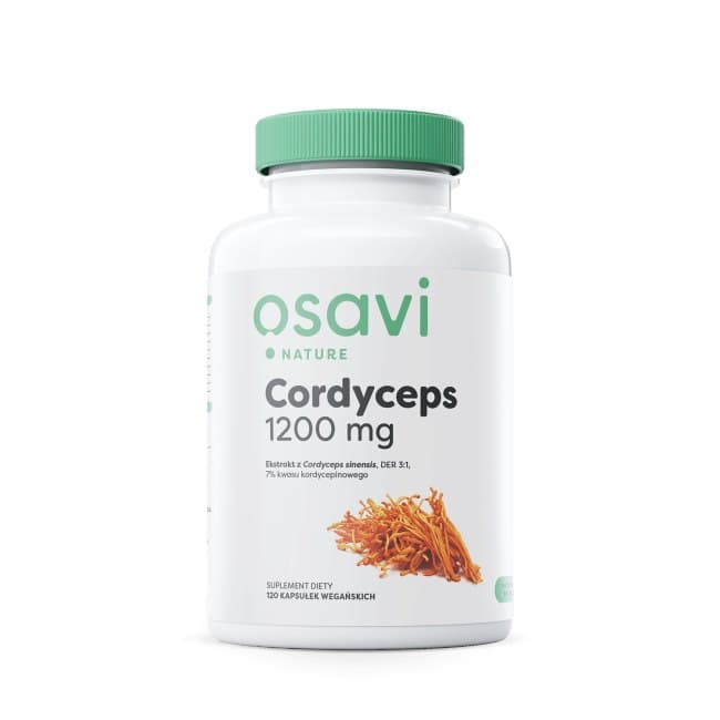 Osavi Nature - Cordyceps Sinensis - 600mg, 120 Vcaps – Osavi emballage
