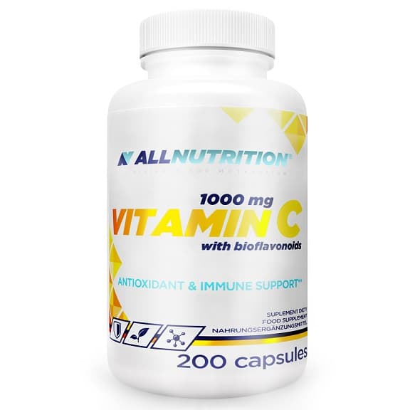 Allnutrition - Vitamina C com bioflavonoides – Allnutrition embalagem