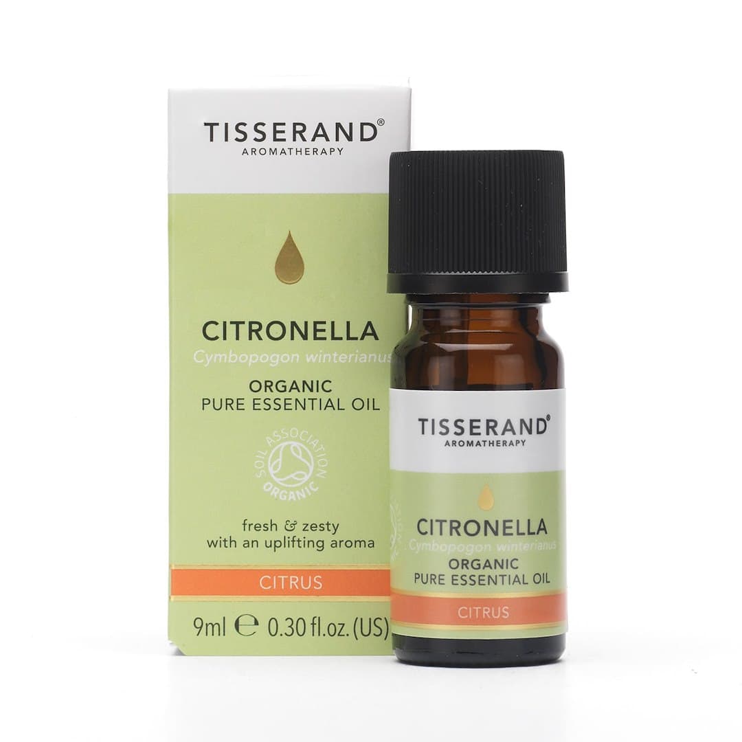 Tisserand Aromatherapy - Citronella ätherisches Öl - 9ml – Tisserand Aromatherapy Verpackung