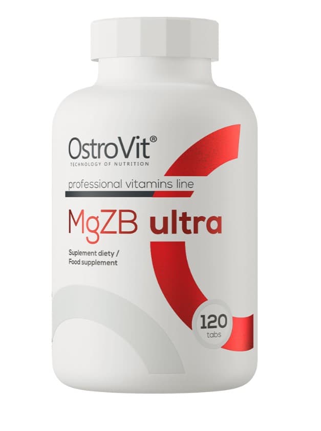 Ostrovit MgZB Ultra – 120 Tabletten – OstroVit Verpackung