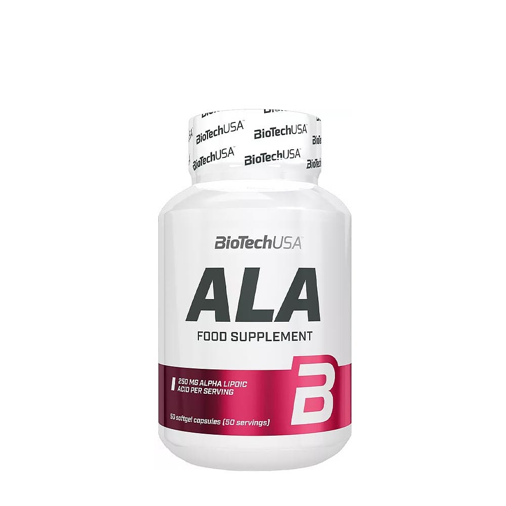 BioTechUSA - ALA - 90 softgel capsules – BioTechUSA förpackning