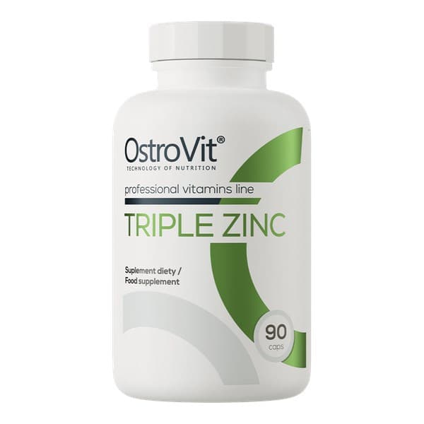 OstroVit Triple Zinc - 15 mg, 90 capsules