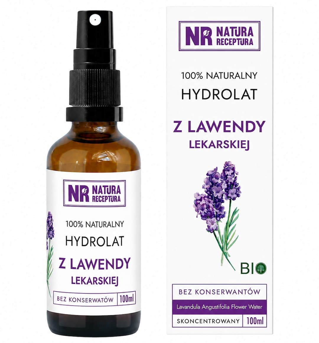 Natura Receptura - Hidrolato de Lavanda - 100ml – Natura Receptura empaque