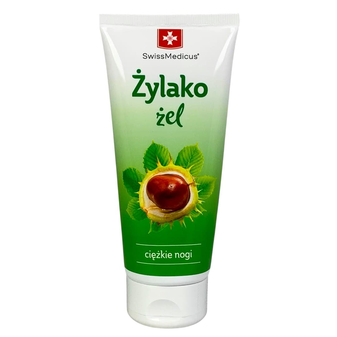 SwissMedicus - Varicose Veins Heavy Leg Gel - 200ml – SwissMedicus Verpackung