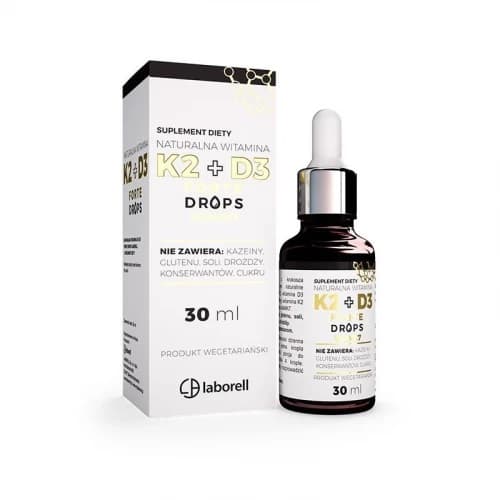 Laborell Vitamin D3 + K2 Forte 30 ml – Laborell förpackning