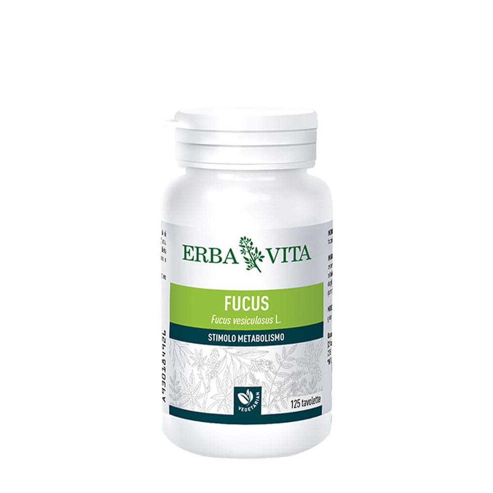 Erba Vita - Fucus - 125 Tabs – Erba Vita förpackning