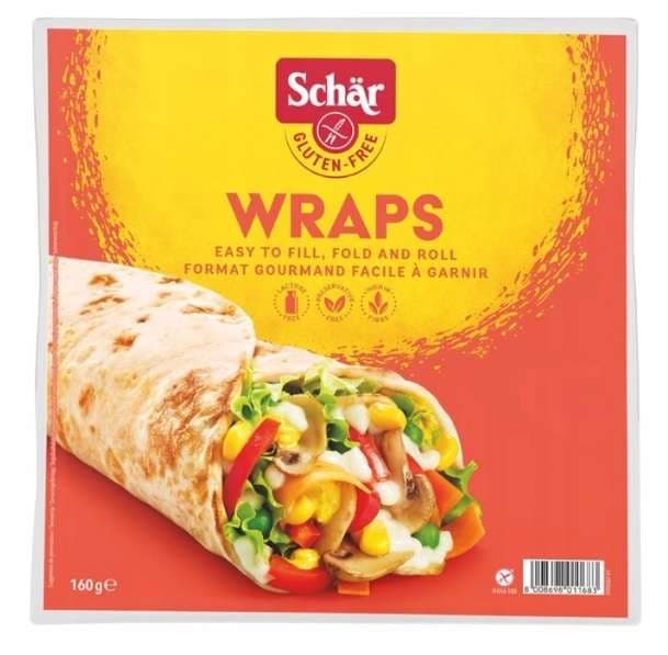 Schär - Schar Wraps Tortilla 2x80 g 160 g – Schär förpackning