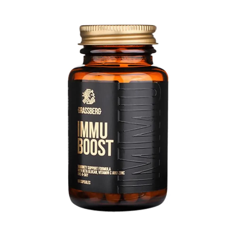 Grassberg Immu Boost 60 kapsułek – Grassberg opakowanie