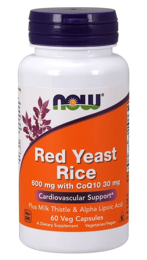 NOW Foods - Levure de riz rouge 600 mg