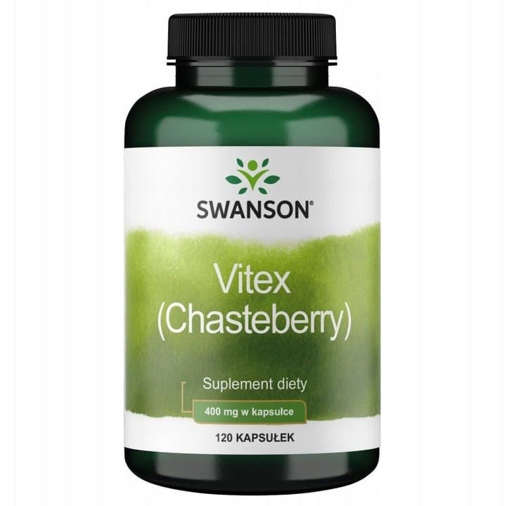 Swanson - Frutto di vitex a spettro completo - 120 capsule – Swanson confezione