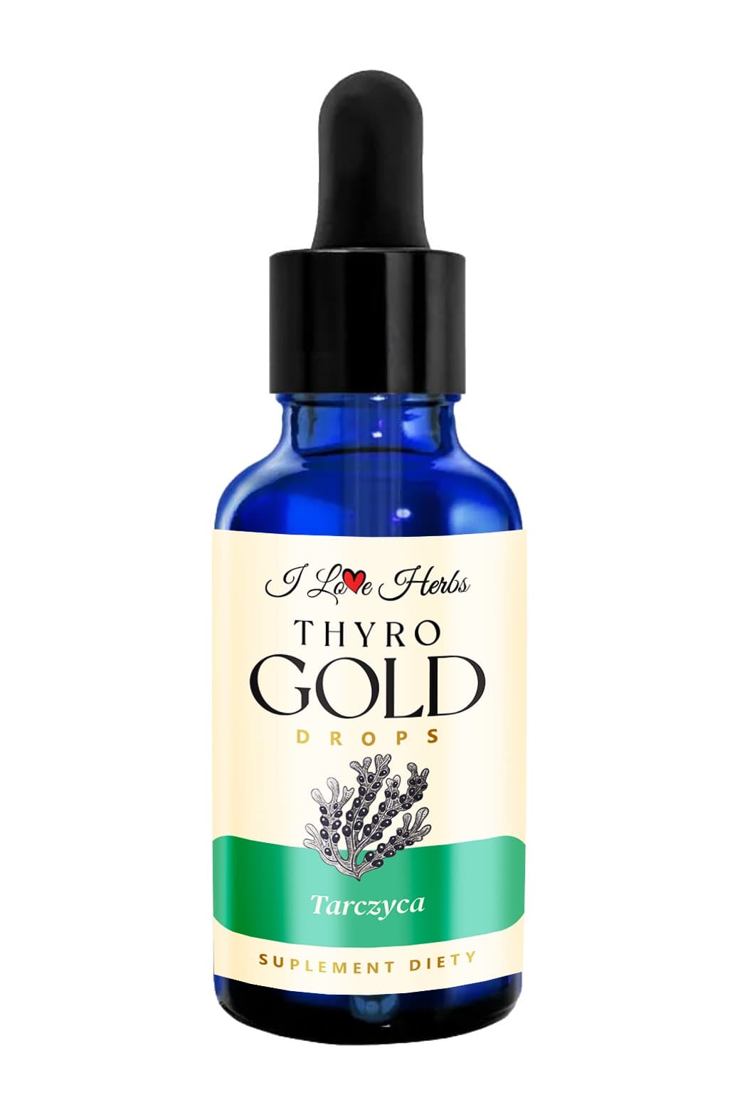 I Love Herbs - Thyro Gold Drops - 50ml – I Love Herbs packaging