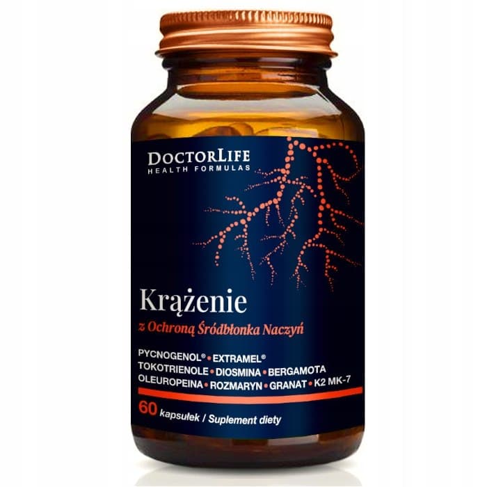 Doctor Life Circulation K2 60 capsules – Doctor Life packaging