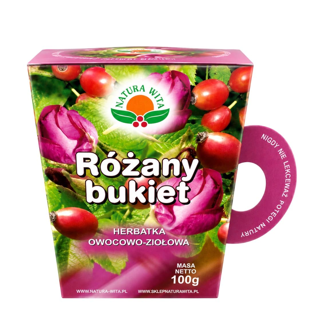 NATURA-WITA - Rose Bouquet - 100g – Natura-Wita förpackning