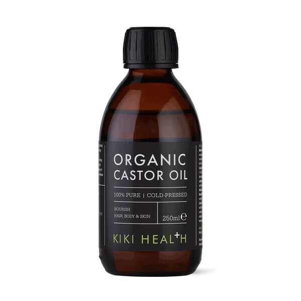 Kiki Health Ricinusöl 250ml – reines kaltgepresstes Öl – Kiki Health Verpackung