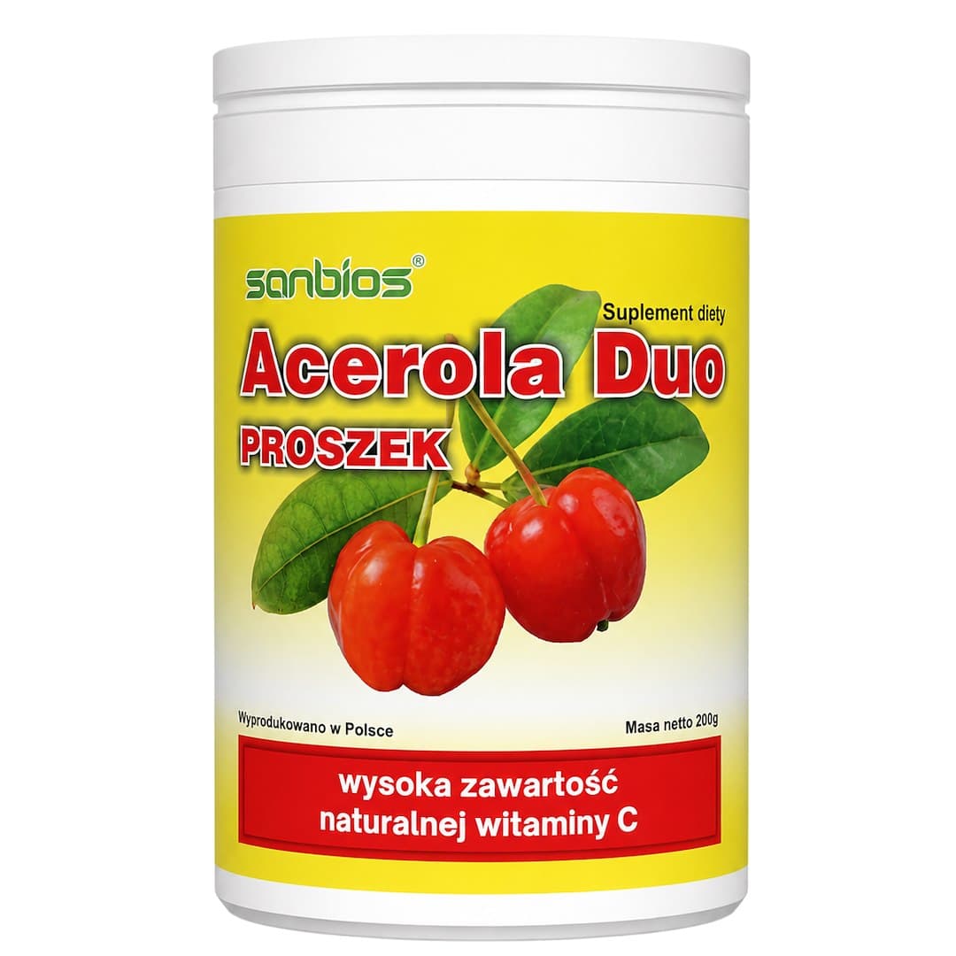 Sanbios - Acerola Duo Powder 200g – Sanbios confezione