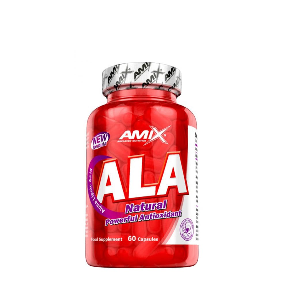 Amix - ALA (Acide Alpha-Lipoïque) - 60 capsules – Amix packaging