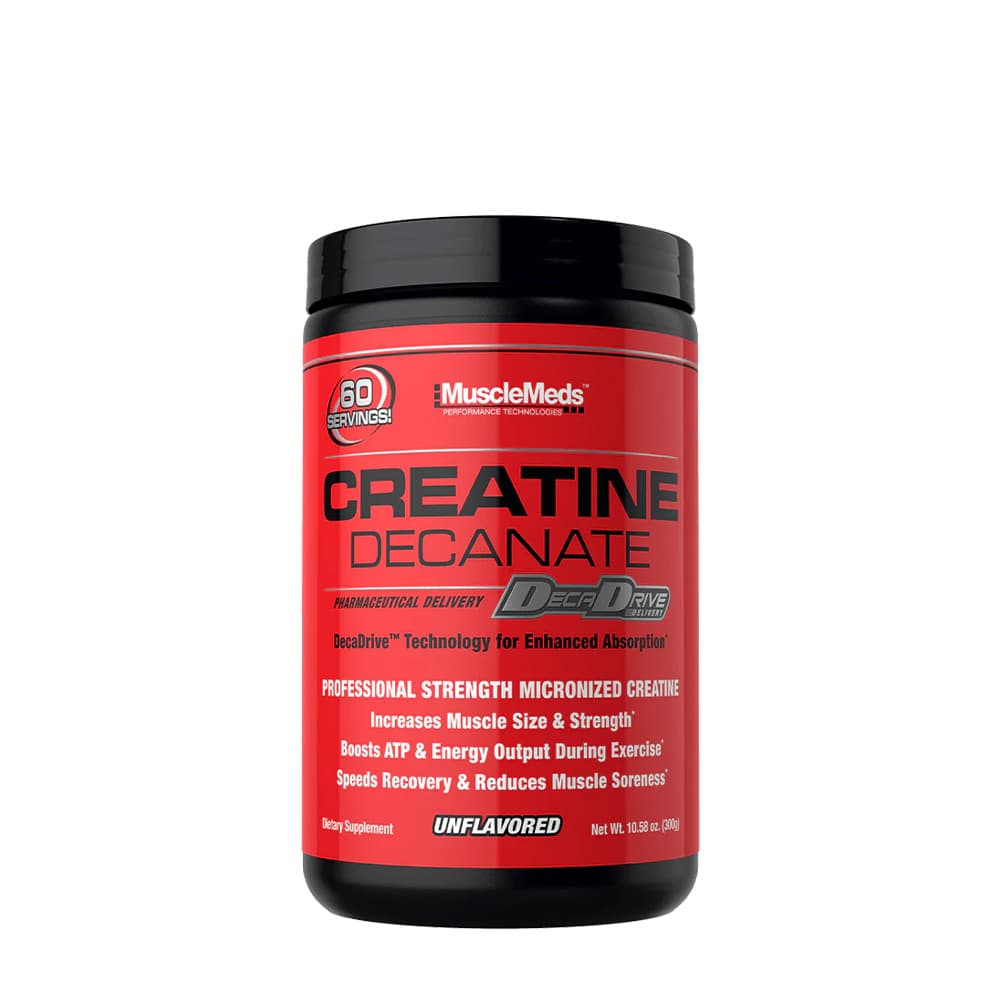 MuscleMeds - Creatine Decanate - 300g – MuscleMeds embalagem