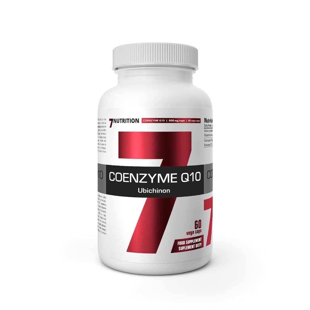 7Nutrition - Coenzyme Q10 - 200mg (60 gélules) – 7 Nutrition packaging