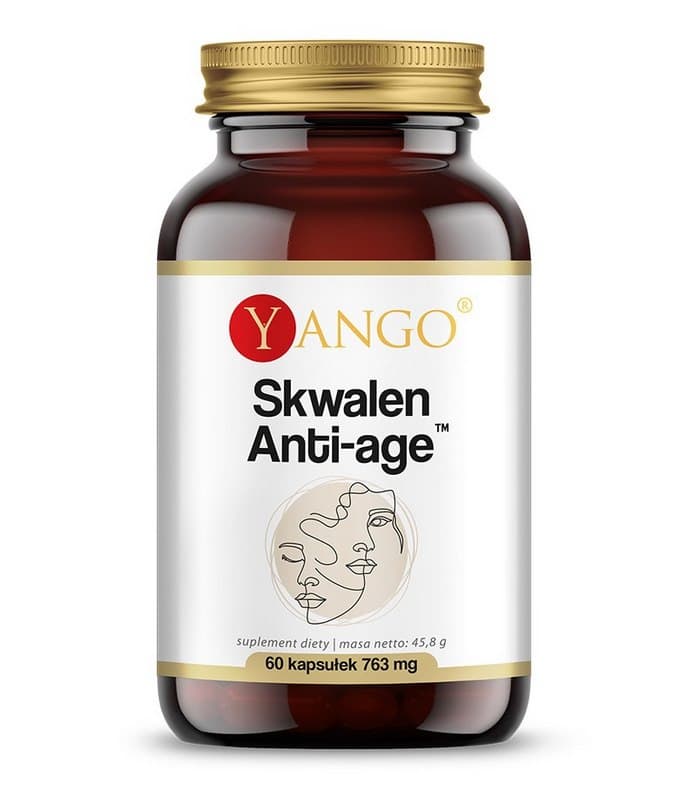 Yango - Squalene Anti-Age - 60 kapslar – Yango förpackning