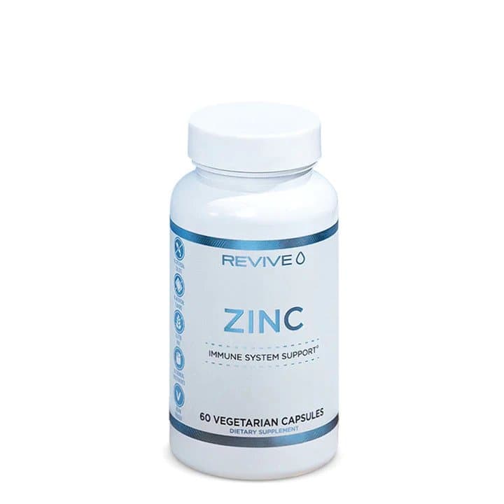 Revive Zink - 50 mg - 60 vegetabilske kapsler – Revive confezione