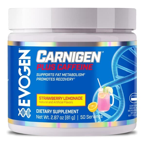 Evogen - Carnigen Plus com cafeína – embalagem