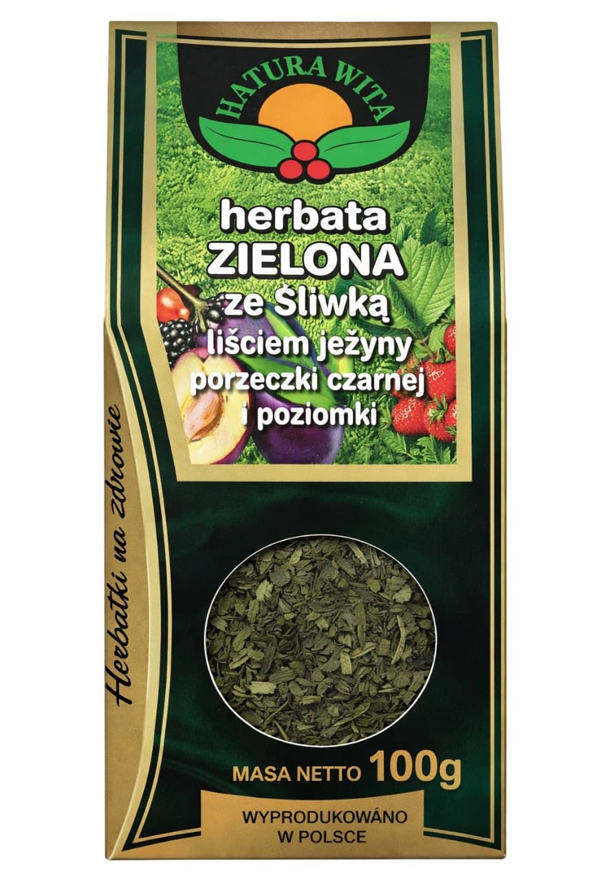 NATURA WIZA - Green Tea - 100g