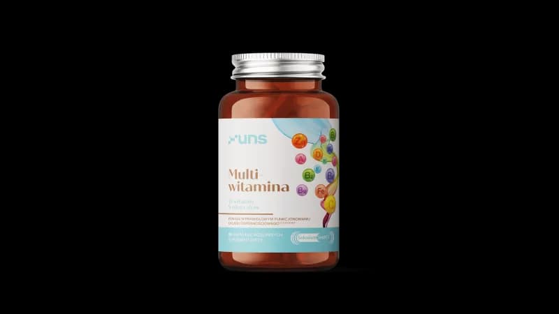 UNS - Multivitamin 90 Vegan Capsules – UNS förpackning