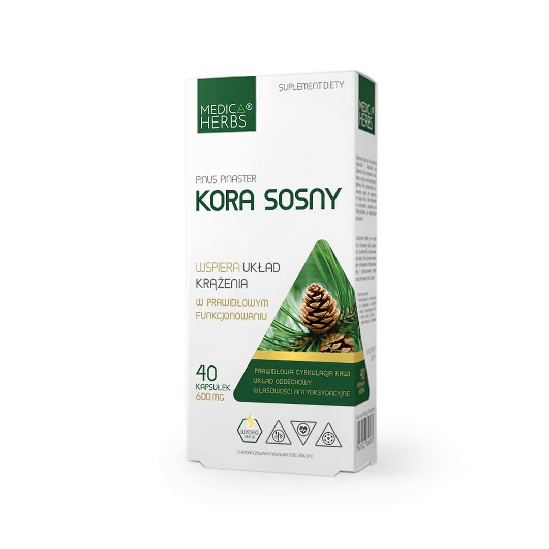 Medica Herbs - Pine Bark Extract - 40 kapslar
