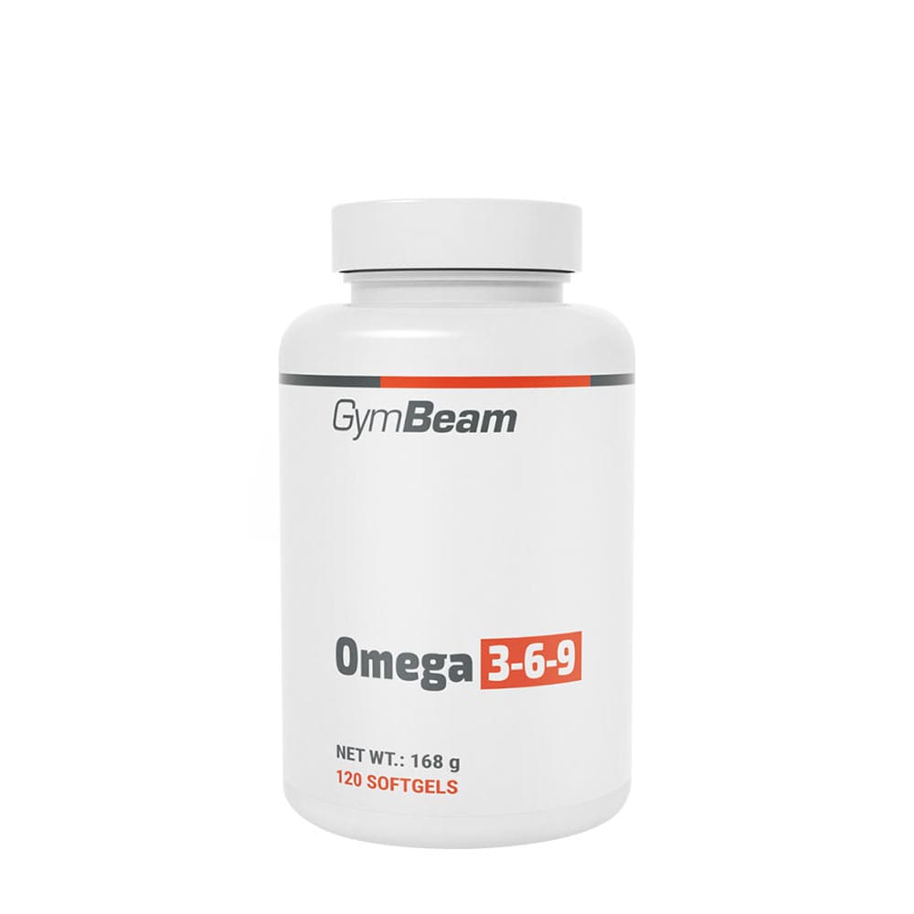 GymBeam Omega 3-6-9 - 120 kapsler – GymBeam packaging