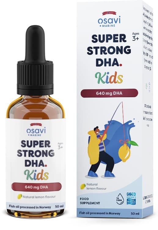Osavi Super Strong DHA Kids Natural Lemon – Osavi empaque