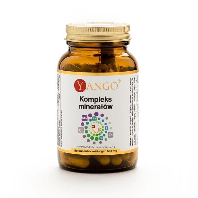 Yango - Mineral Complex - 90 Kapseln – Yango Verpackung
