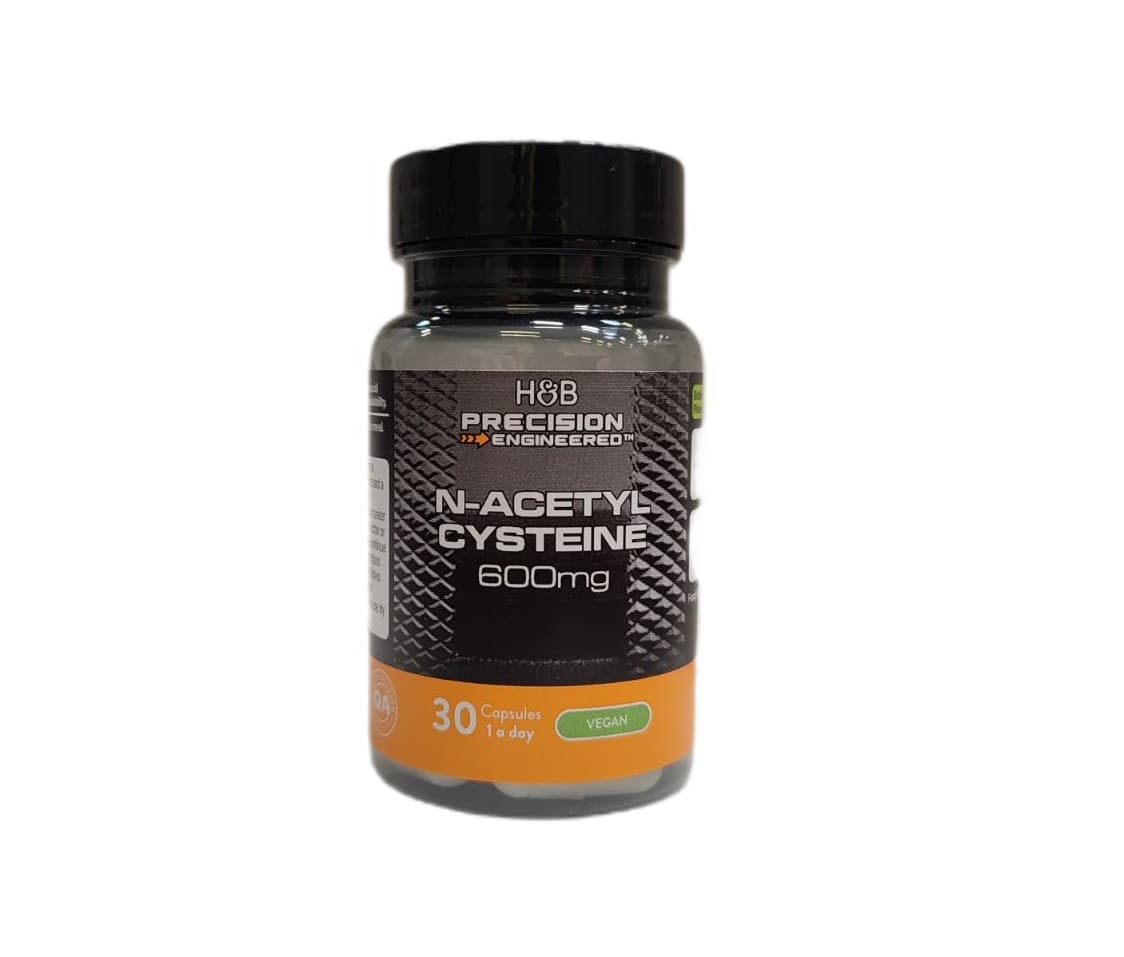 Holland & Barrett - Precision Engineered N-Acetyl Cysteine 600 mg, 30 kapslar