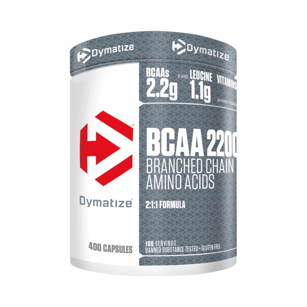 Dymatize BCAA 2200 Caps – Dymatize opakowanie